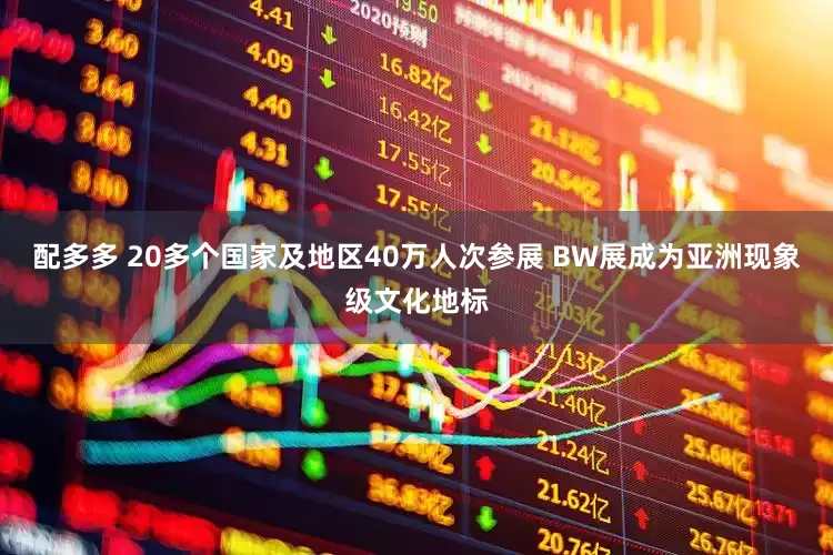 配多多 20多个国家及地区40万人次参展 BW展成为亚洲现象级文化地标